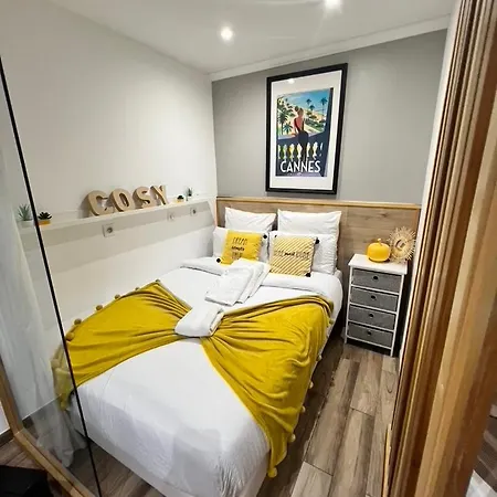 Cosy Center - Rue D'antibes - 200m Plage- Clim - Wifi - Unique Апартаменты Канны